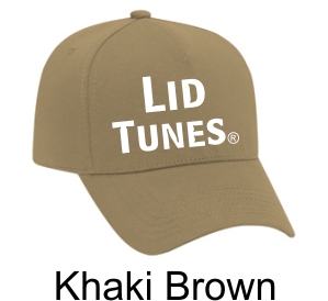 Lid Tunes Khaki Brown Hat